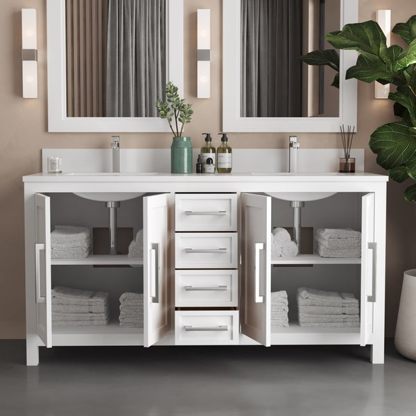 Forestmade Acadian 63 in. Double Vanity with Mirrors