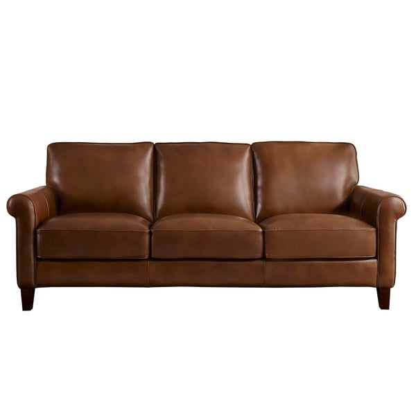 Prospera Home Larsen Top Grain Leather Sofa