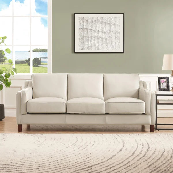 Prospera Home Dobson Top Grain Leather Sofa and Loveseat