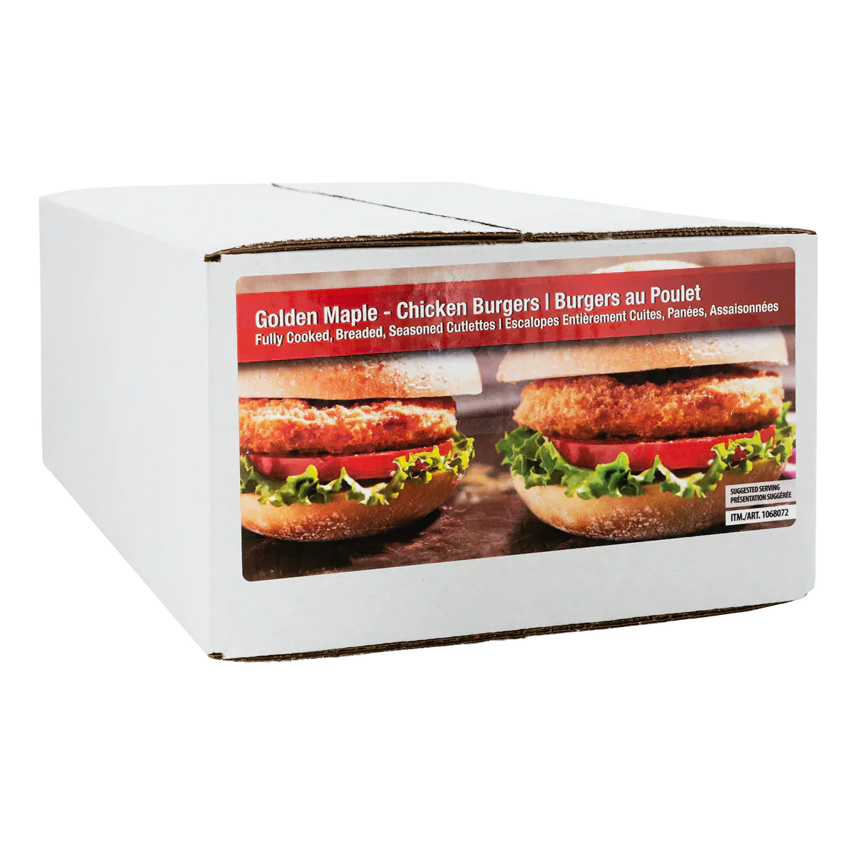 Golden Maple Frozen Chicken Burgers 2 × 2 kg