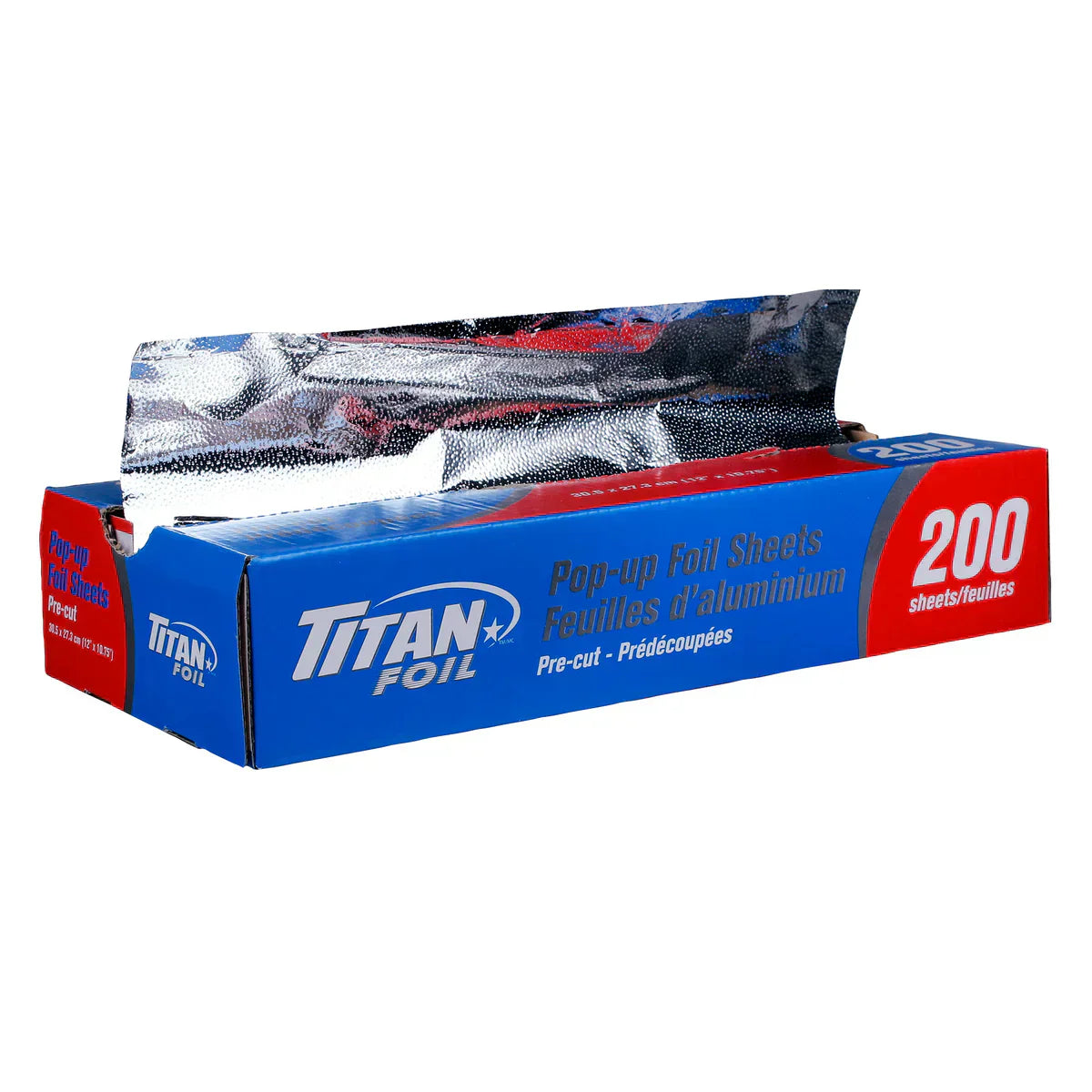 Titan Aluminum Foil Pop-up Sheets 2 packs of 200