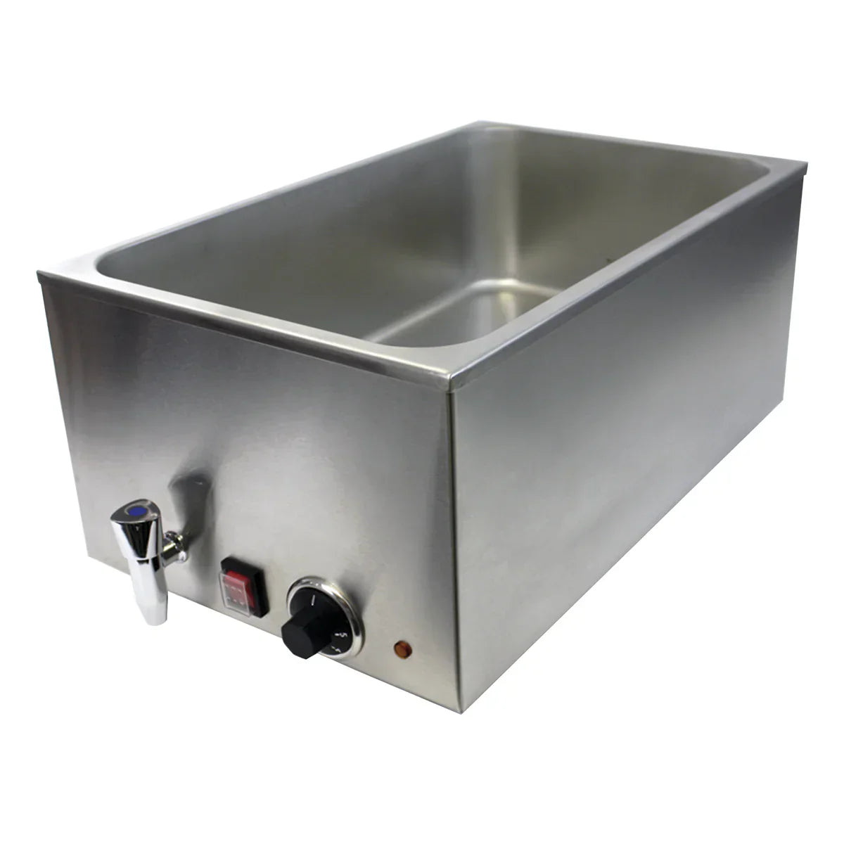 General Commercial Food Warmer with Drain 23.8L (6.3 gal)