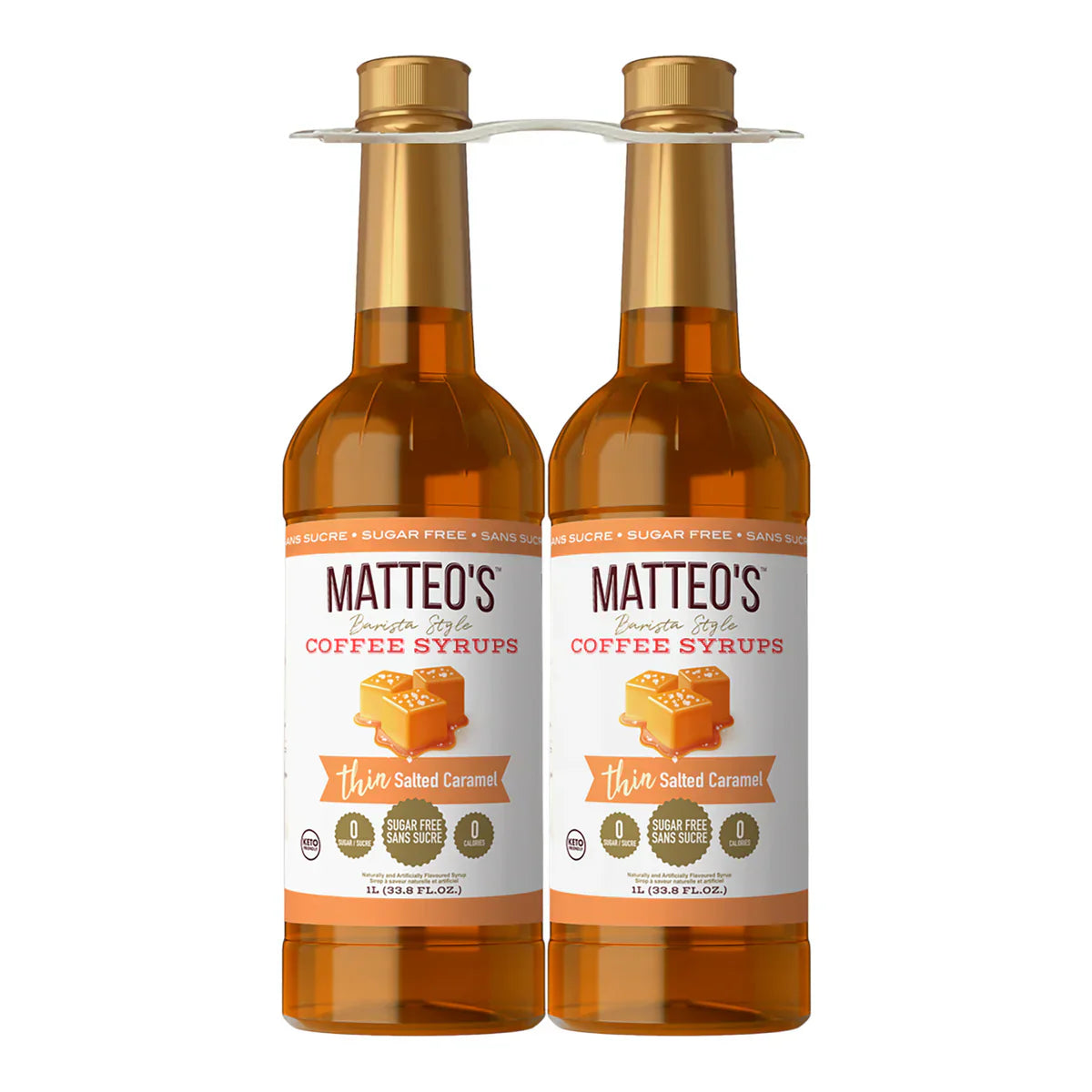 Caramel Flavoured Coffee Syrup 2 x 1L