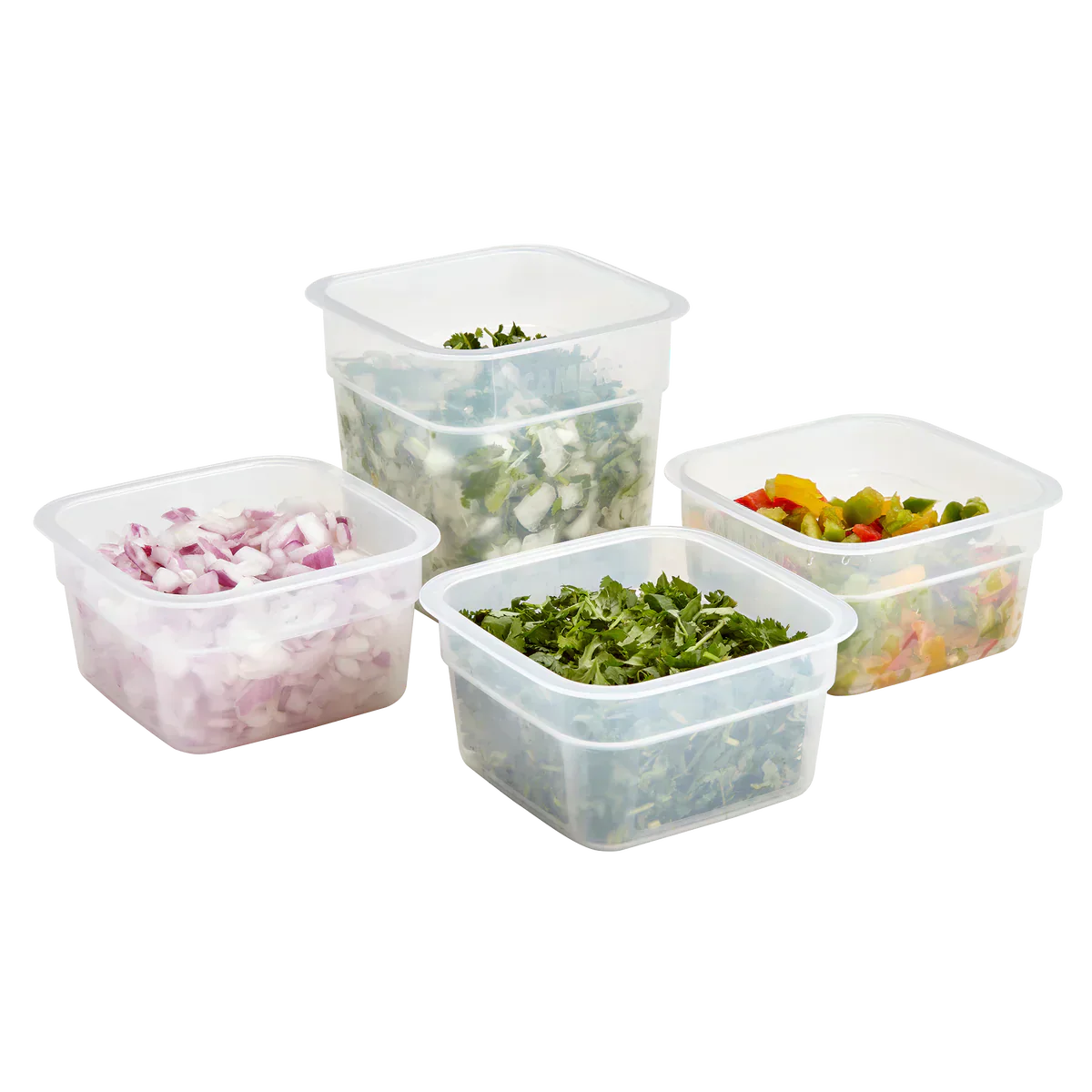 Cambro Food Storage Containers with Covers 16 Pieces