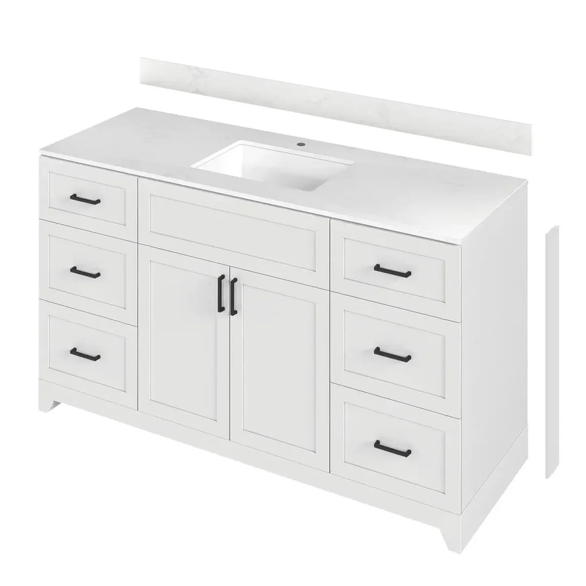 Appollo Lennon Bathroom Vanity in White