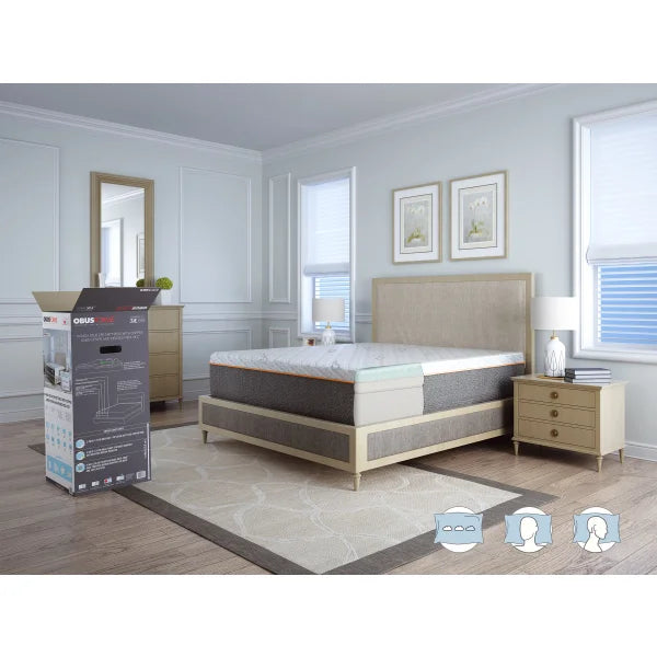 ObusForme DualCool Series 35.6 cm (14 in.) Foam Mattress