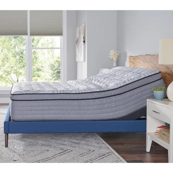 Sealy Posturepedic Indigo Garden Twin XL Mattress with Adjustable Base