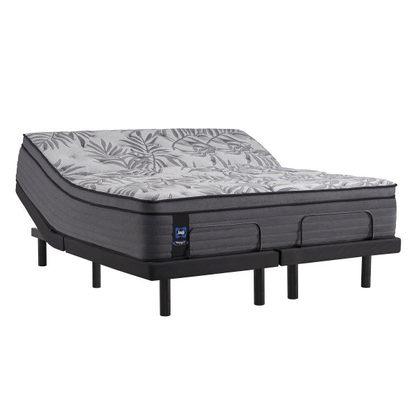 Sealy Posturepedic Island Cays Plush King Mattress with Adjustable Base
