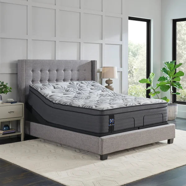 Sealy Posturepedic Clara Sunset Firm King Mattress with Adjustable Base