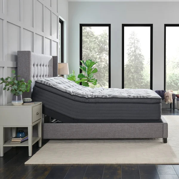 Sealy Posturepedic Clara Sunset Firm Twin XL Mattress with Adjustable Base