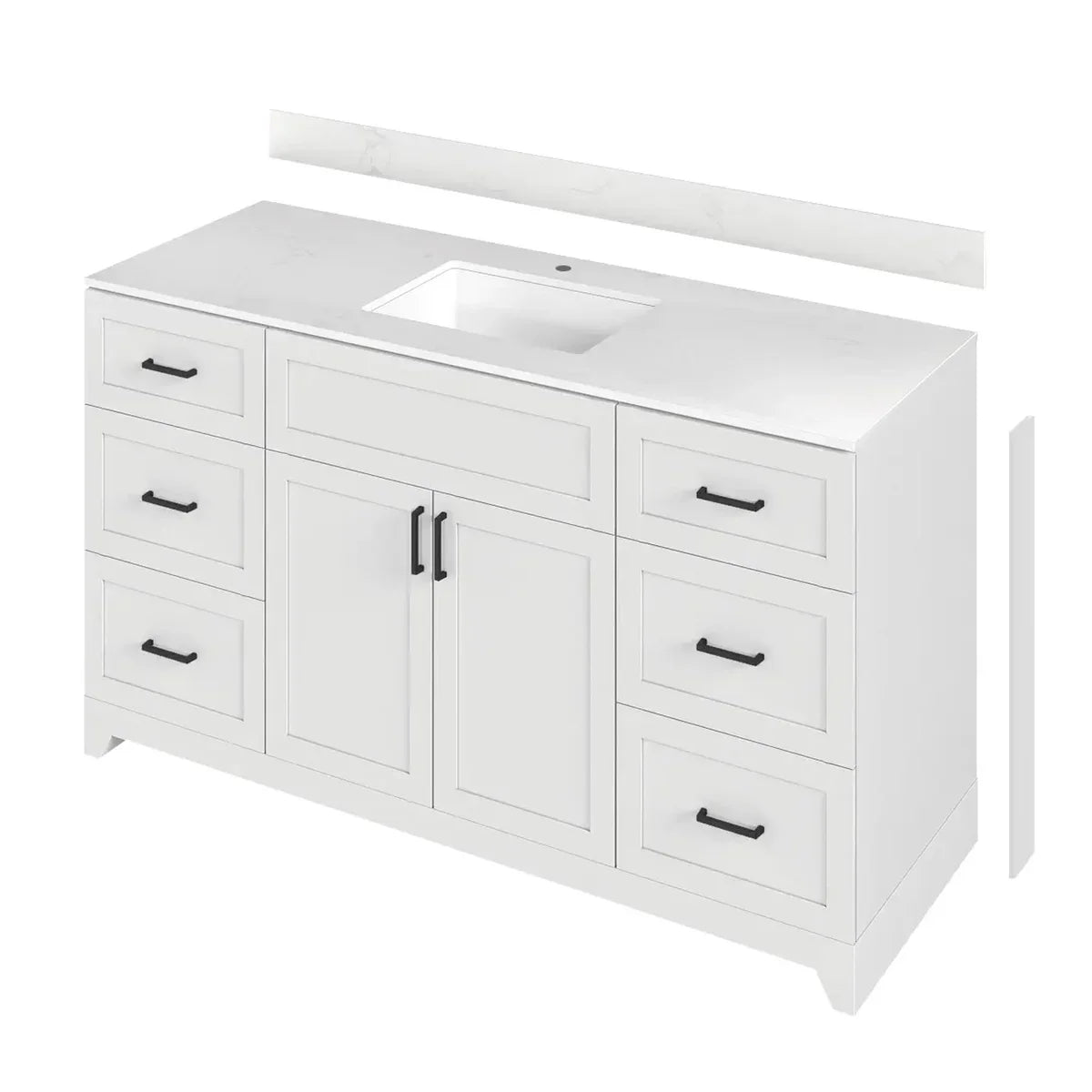 Appollo Lennon Bathroom Vanity in White