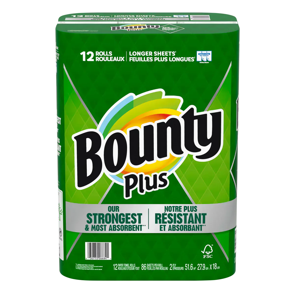 Bounty Plus Paper Towel 12 x 86 sheets