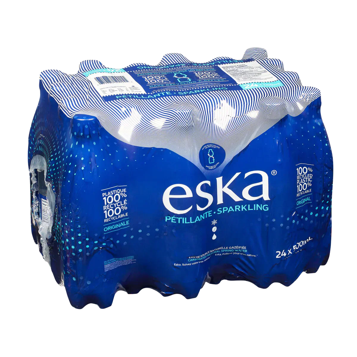 Eska carbonated spring water 24 x 500 mL
