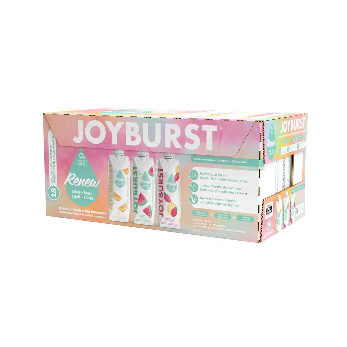 Joyburst Renew Variety Pack 18 x 500 mL