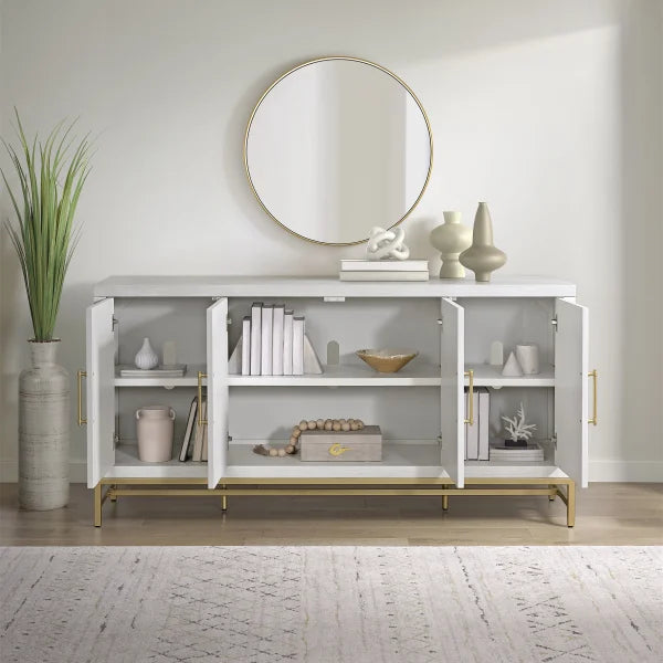 Bayside Furnishings Sylvie 182.9 cm (72 in.) Accent Cabinet