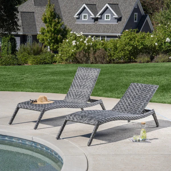 Nora 2-piece Patio Lounger Set
