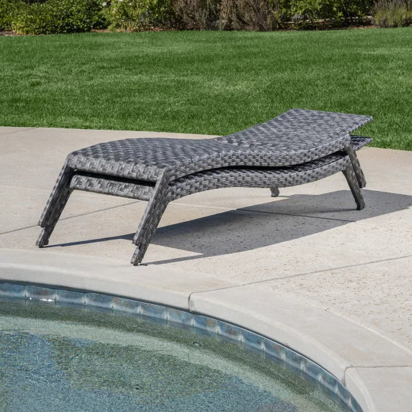 Nora 2-piece Patio Lounger Set