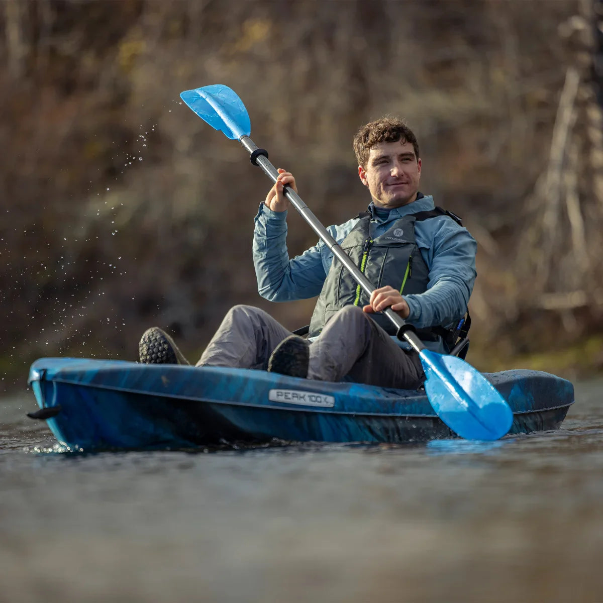 Pelican Peak 100X Kayak with paddle