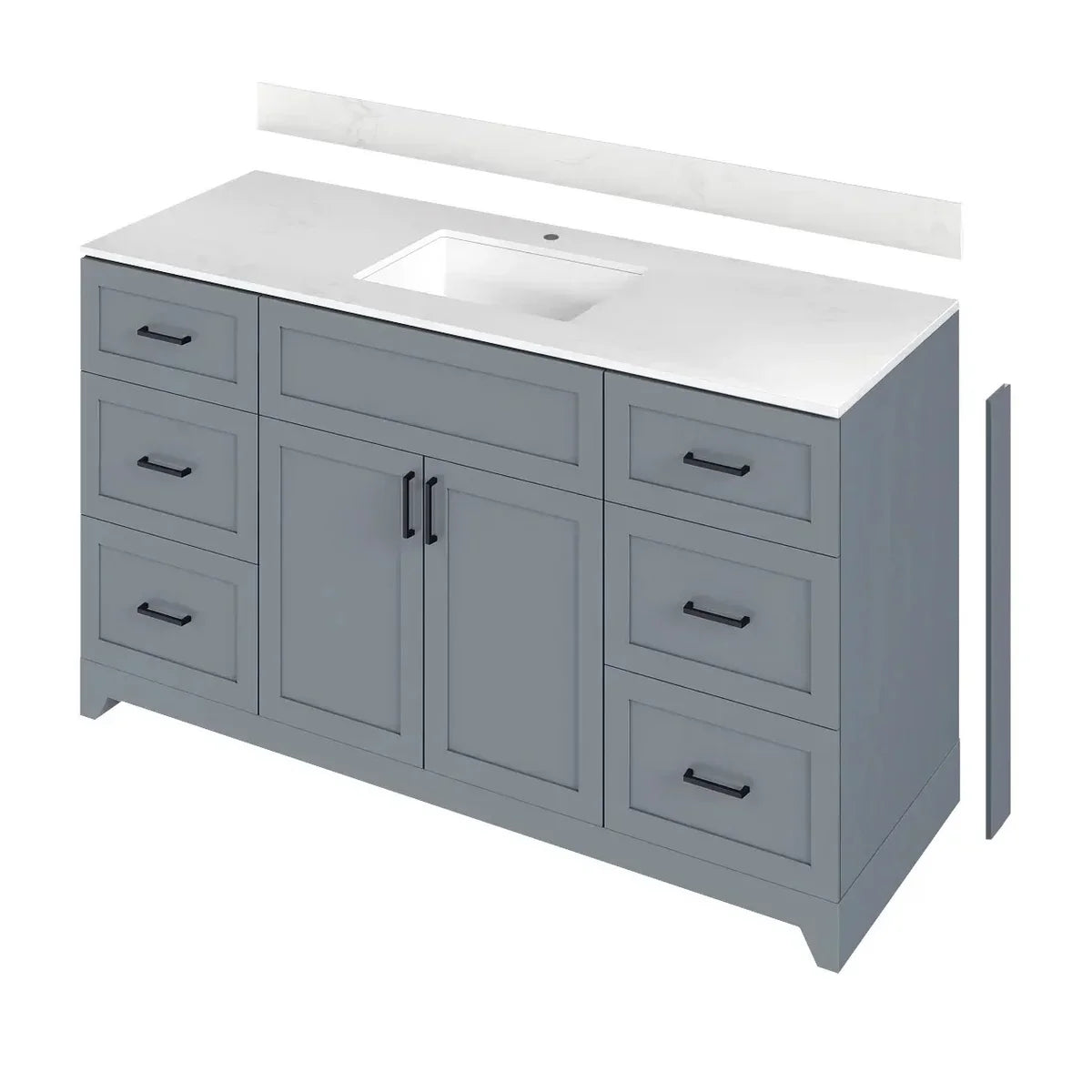 Appollo Lennon Bathroom Vanity in Grey