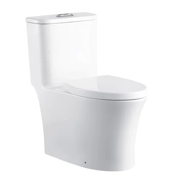 SERA Typhoon One-piece Dual Flush Toilet in White