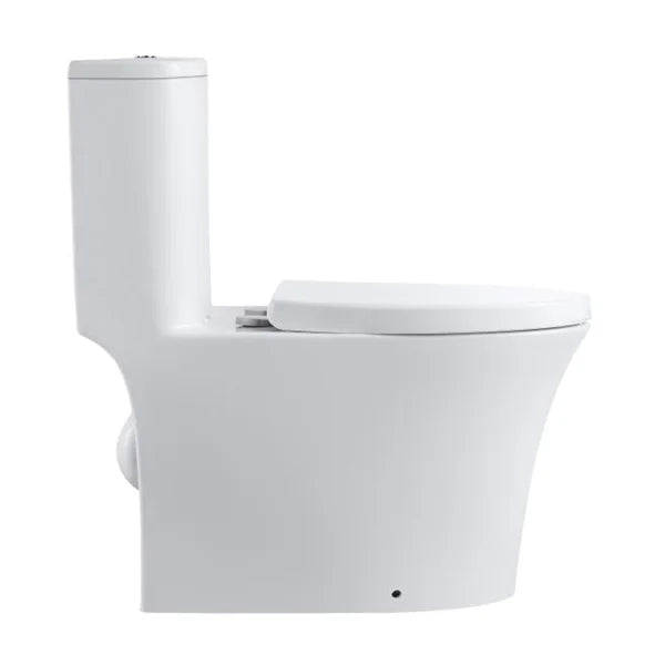 SERA Typhoon One-piece Dual Flush Toilet in White