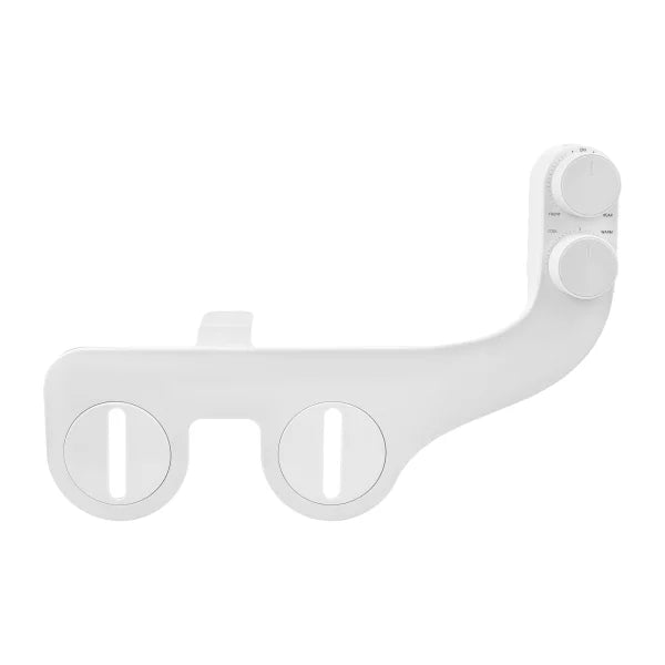 Brondell Omigo Element+ Non-Electric Warm Water Bidet Attachment with Dual Nozzles