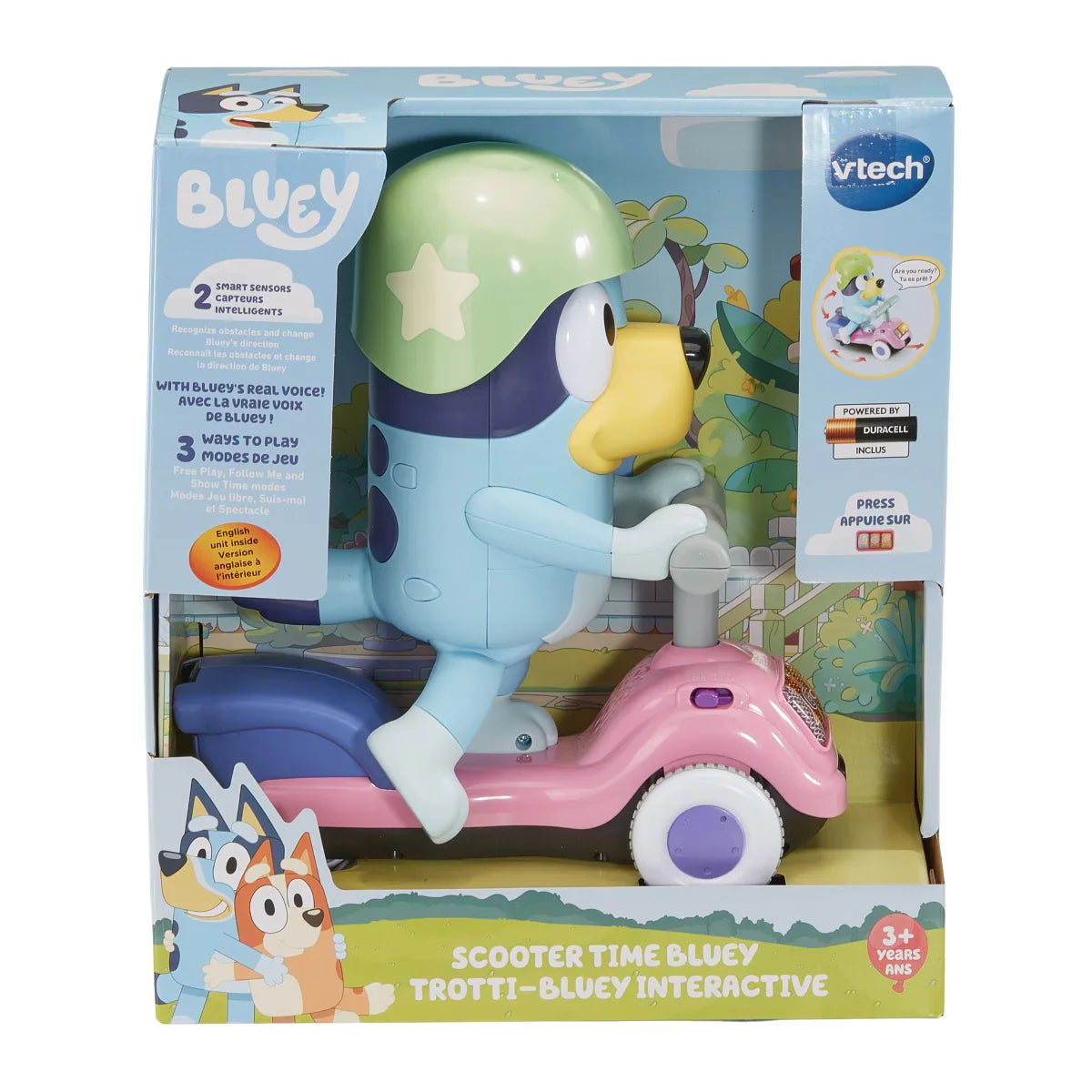 VTech Bluey Scooter Time Bluey - English Version
