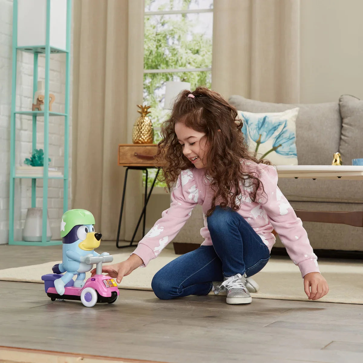 VTech Bluey Scooter Time Bluey - English Version
