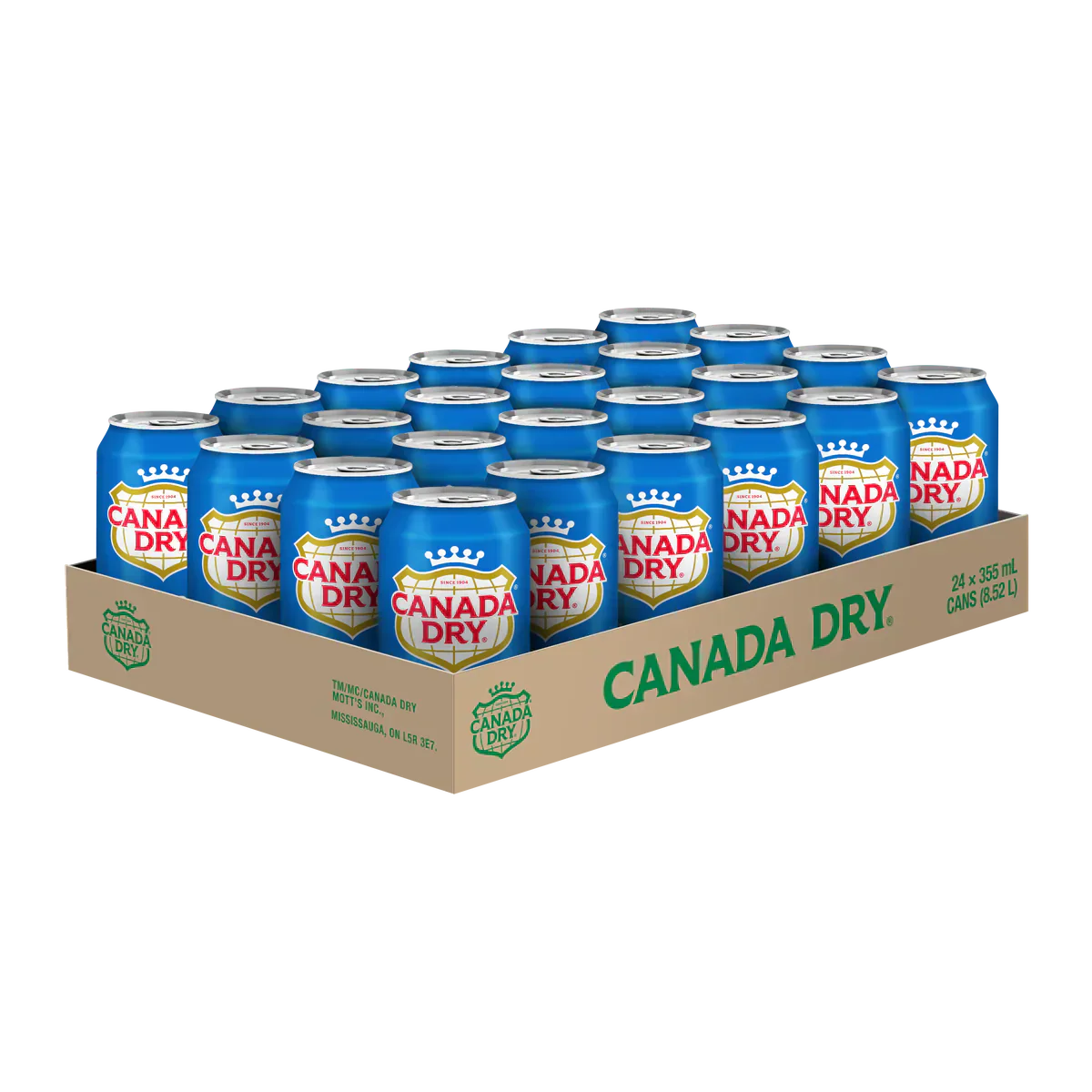 Canada Dry Club Soda 24 x 355 mL