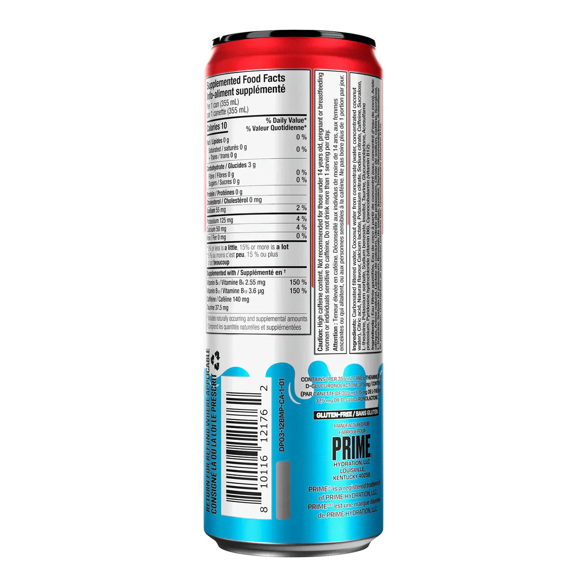 Prime Energy Ice Pop 12 × 355 mL