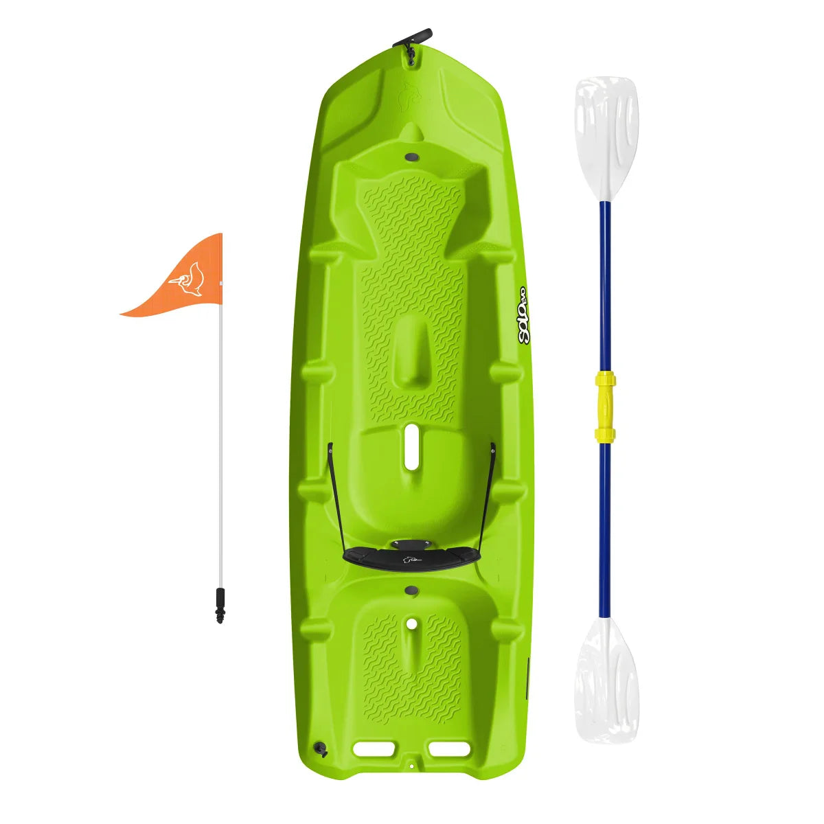 Pelican Solo EVO DLX Kids Kayak with paddle