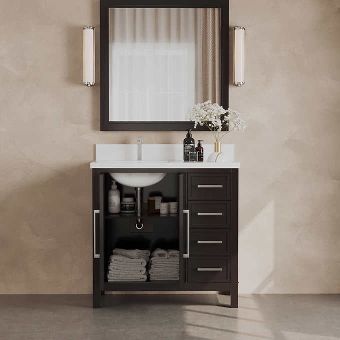 Forestmade Acadian 36 in. Vanity with Mirror