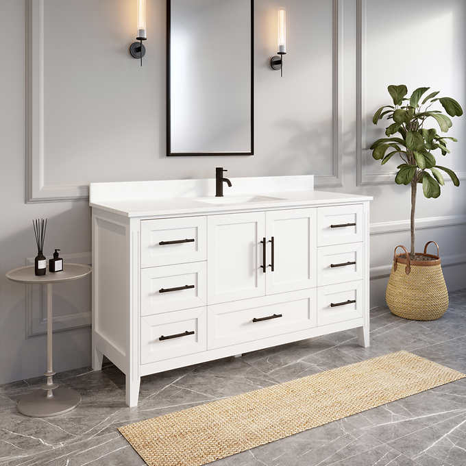 Studio Bathe Hudson 60 in. Single Vanity