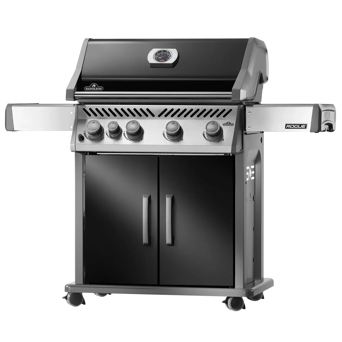 Napoleon Rogue 525 Natural Gas BBQ with Range Side Burner, Cover