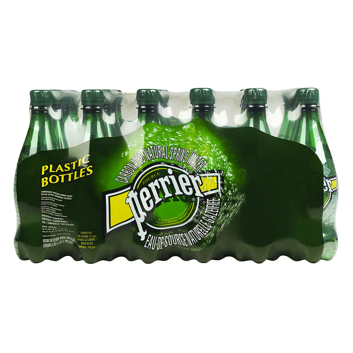 Perrier Carbonated Natural Spring Water 24 × 500 mL