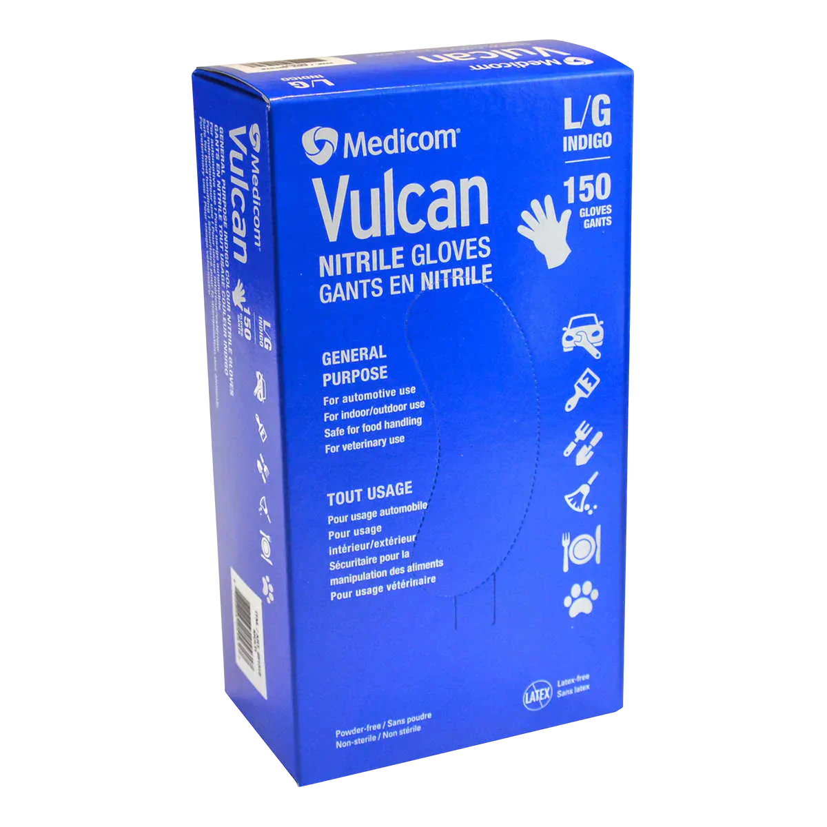 Medicom Vulcan General-Purpose Nitrile Gloves 