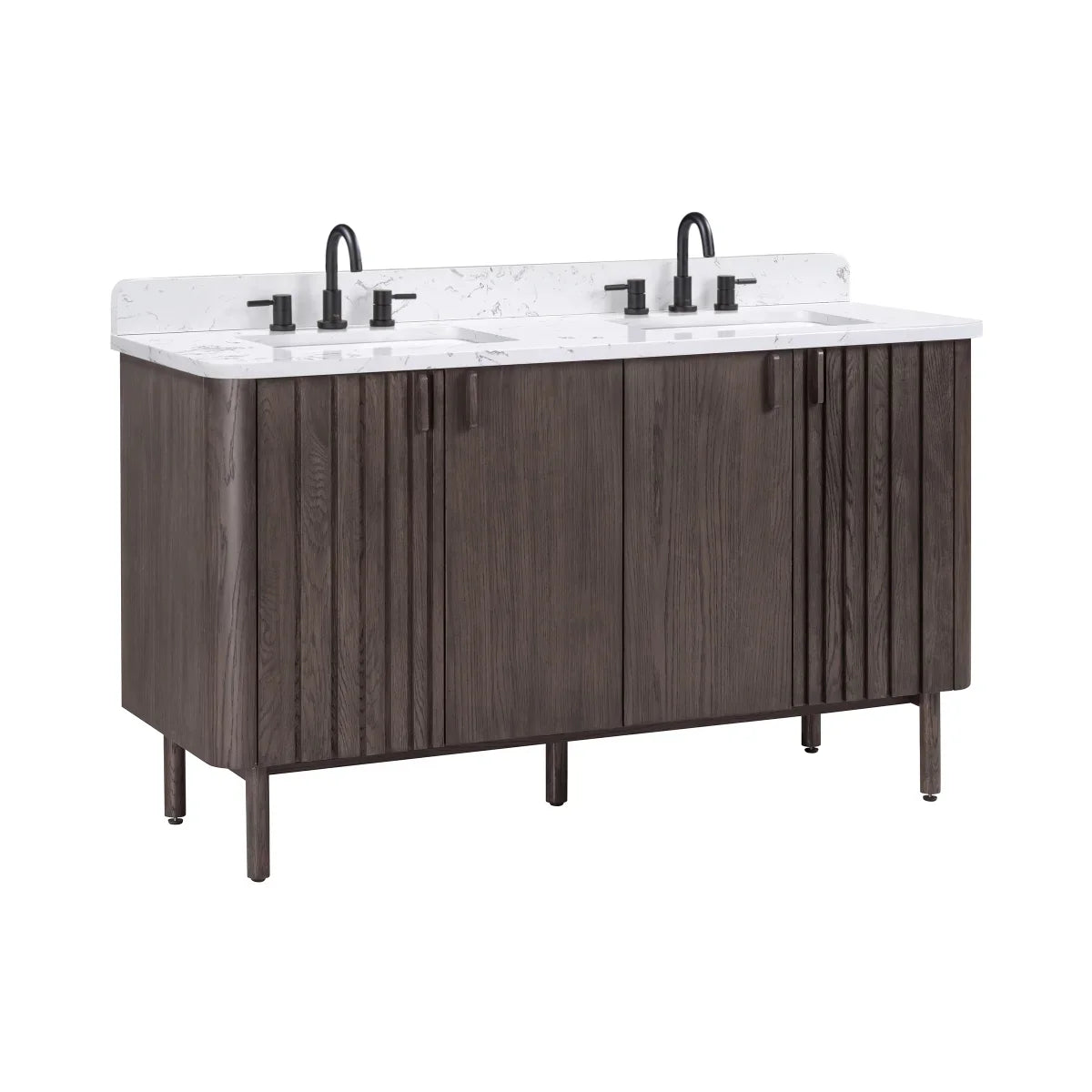 Avanity Brady Bathroom Vanity in Brown Oak Finish
