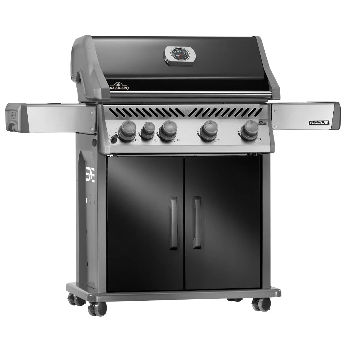 Napoleon Rogue 525 Natural Gas BBQ with Range Side Burner, Cover