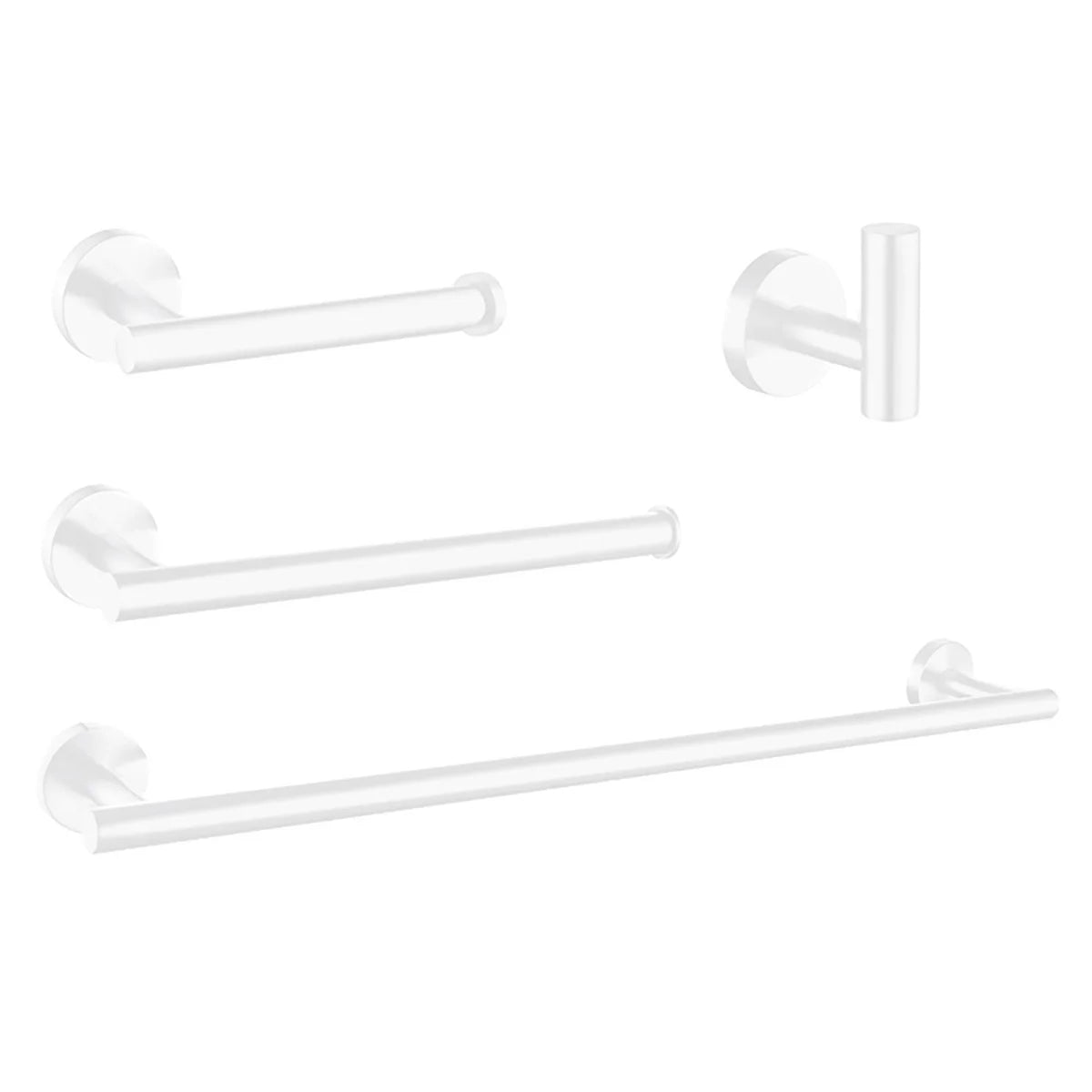 AGUA Canada Daphne 4-piece Round Bathroom Accessory Kit