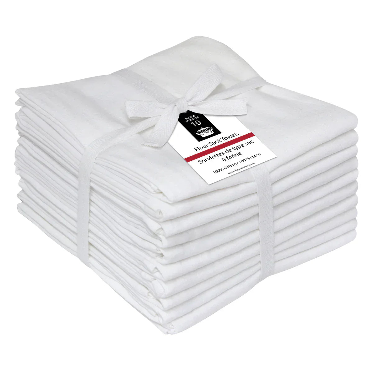 Kitchen Works Flour Sack Towel Pack of 10