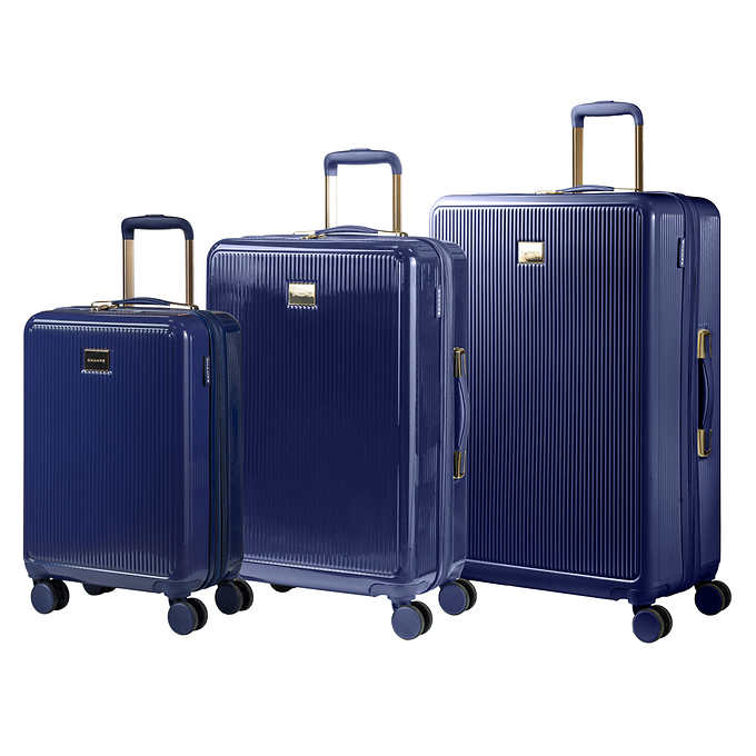 Champs Luxe 3-piece Expandable Hardside Luggage Set