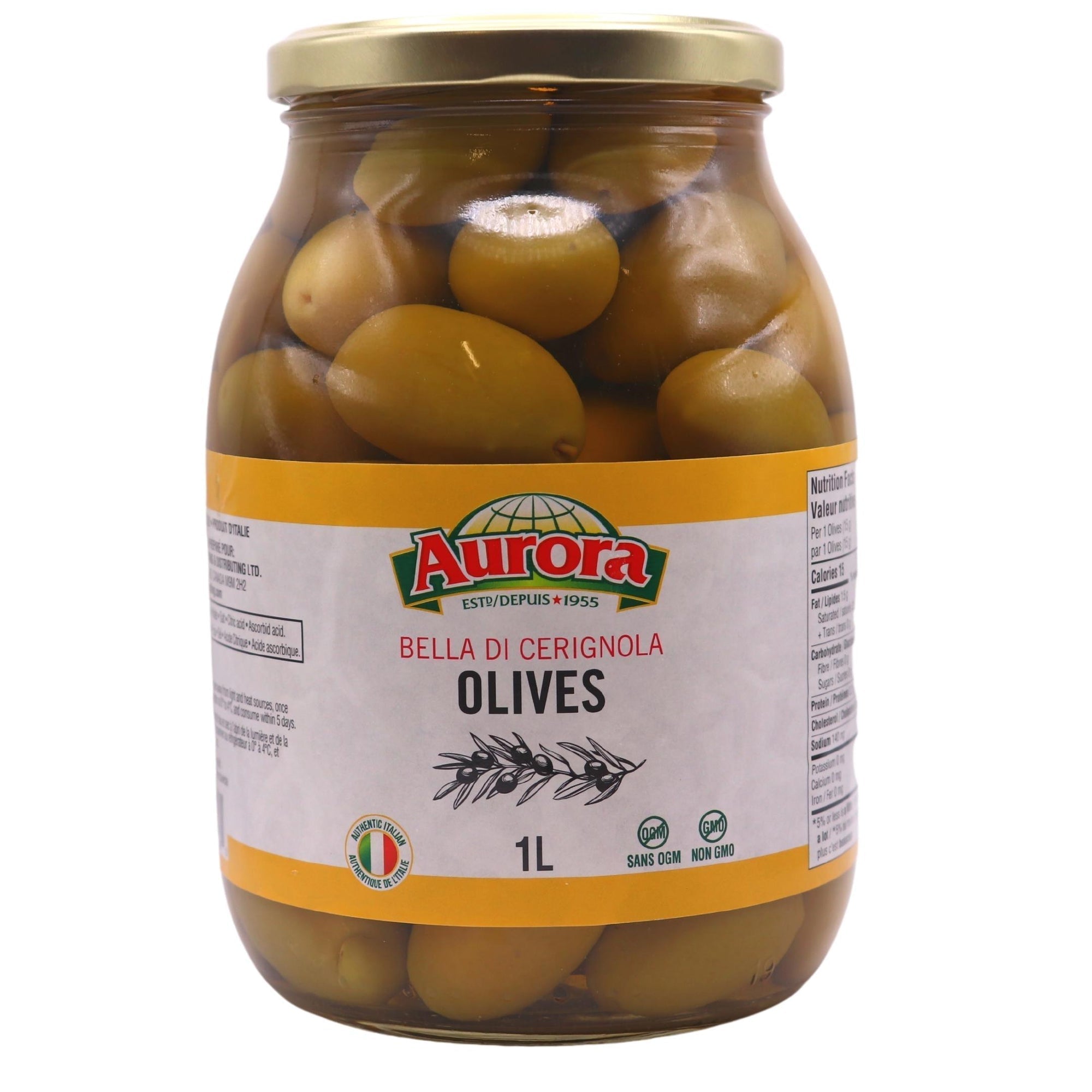 Aurora Olives Cerignola 1Lt