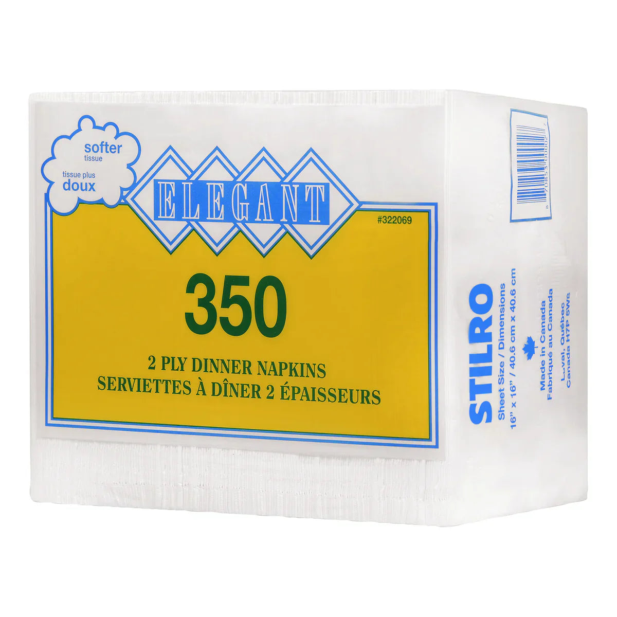 Stilro Elegant 2-ply Dinner Napkins Pack of 350