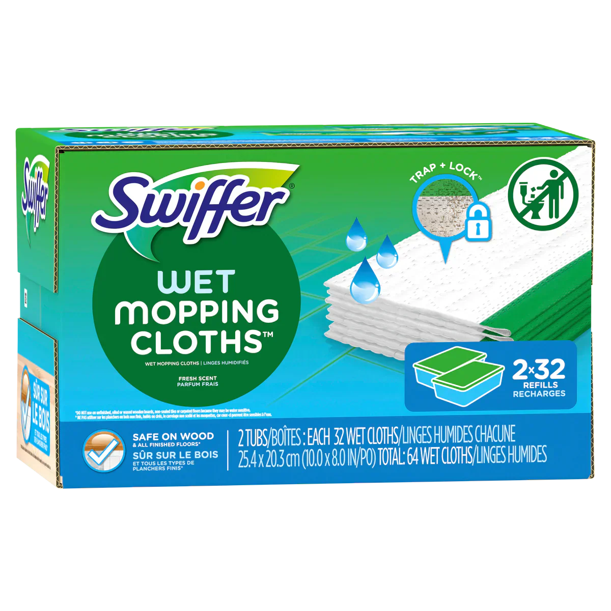 Swiffer Wet Mopping Cloth