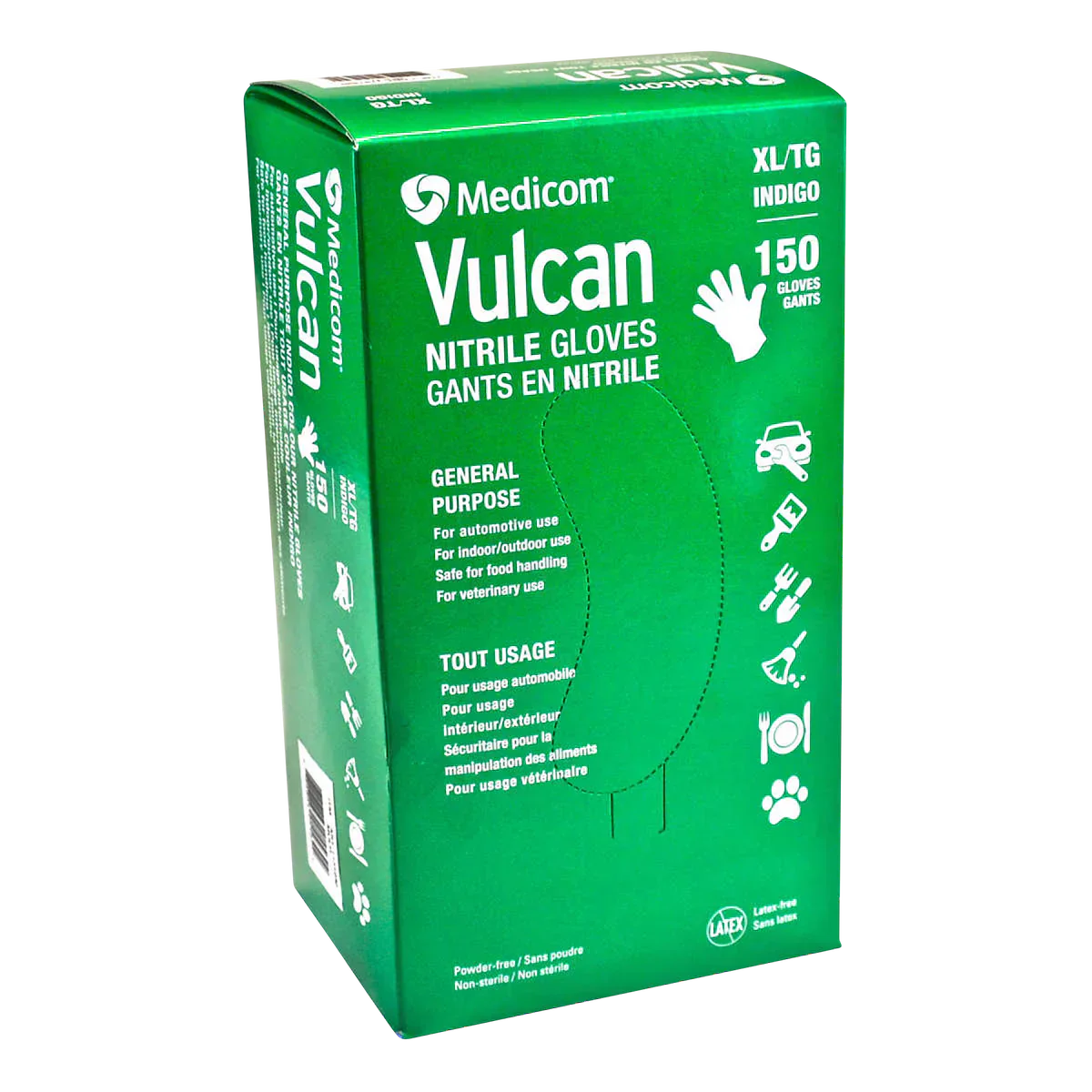 Medicom Vulcan General-Purpose Nitrile Gloves