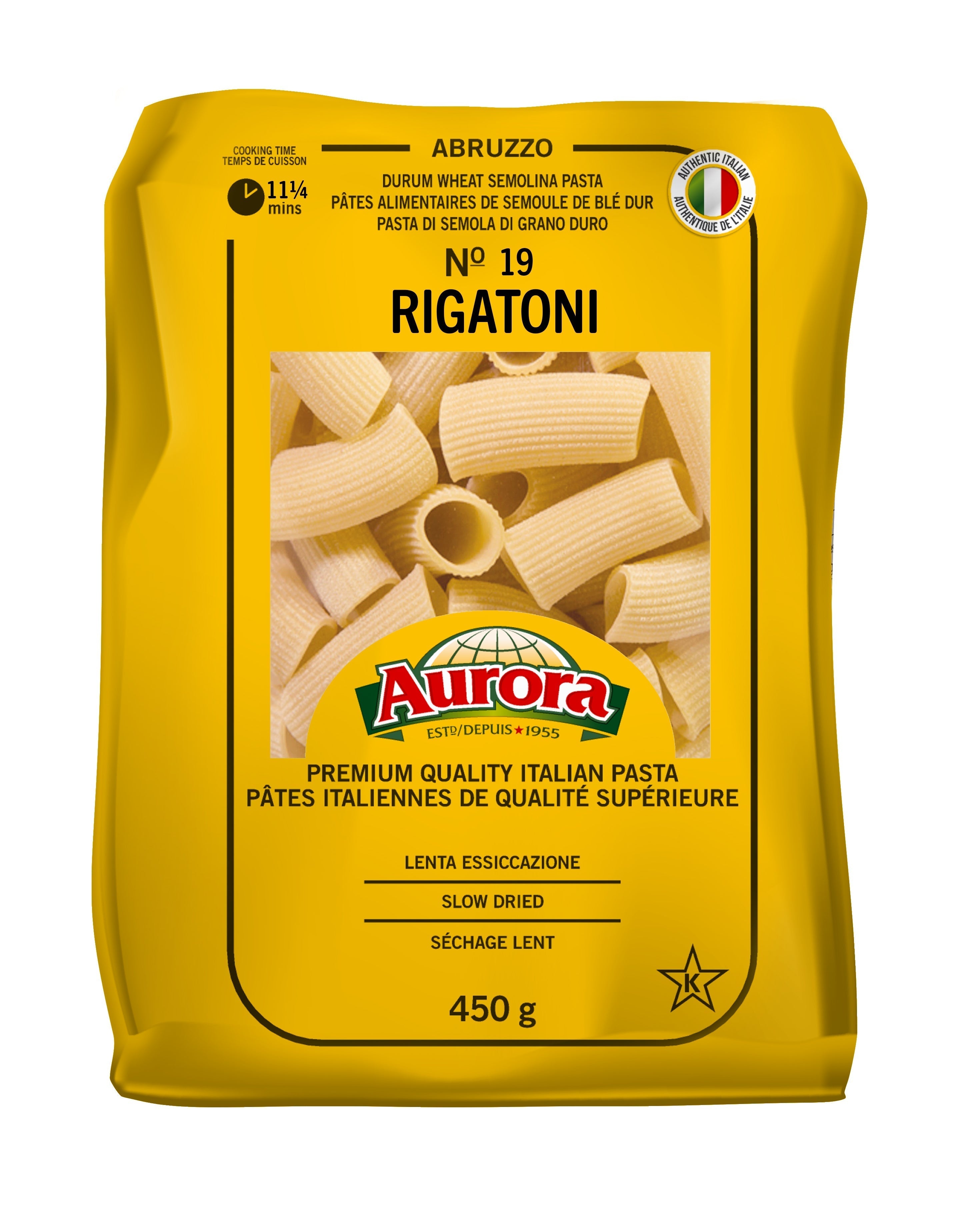 Aurora Pasta Rigatoni 450Gr