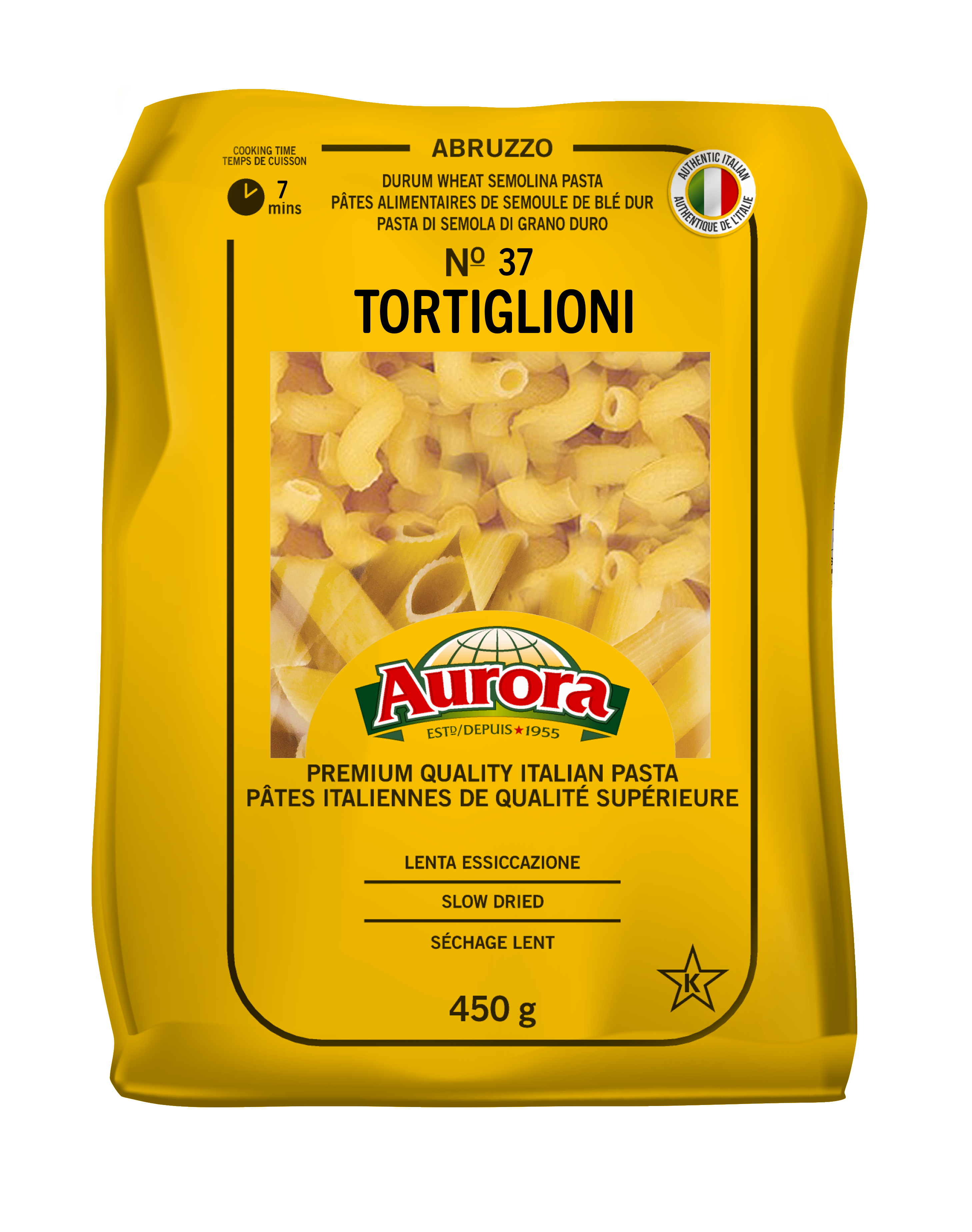 Aurora Pasta Tortiglioni 450Gr