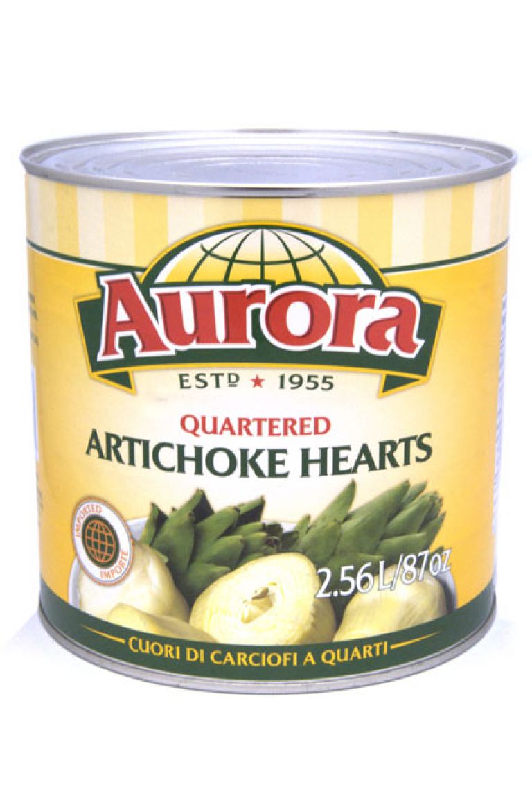 Aurora Artichoke Qtr In Brine 2.56L