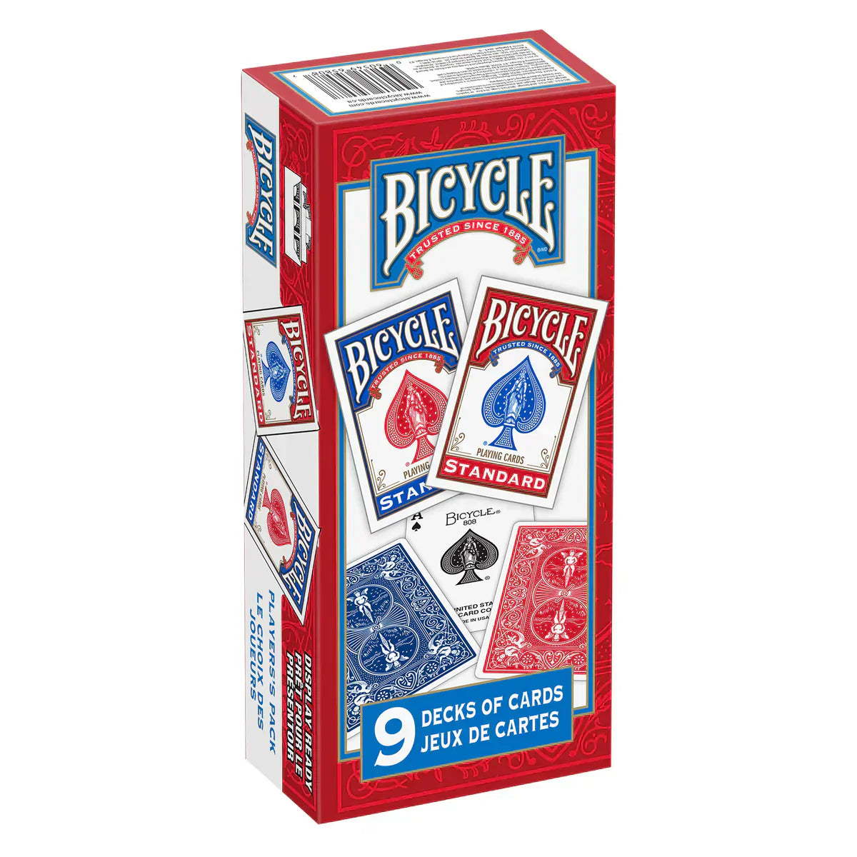 Bicycle Playing Card Decks Pack of 9