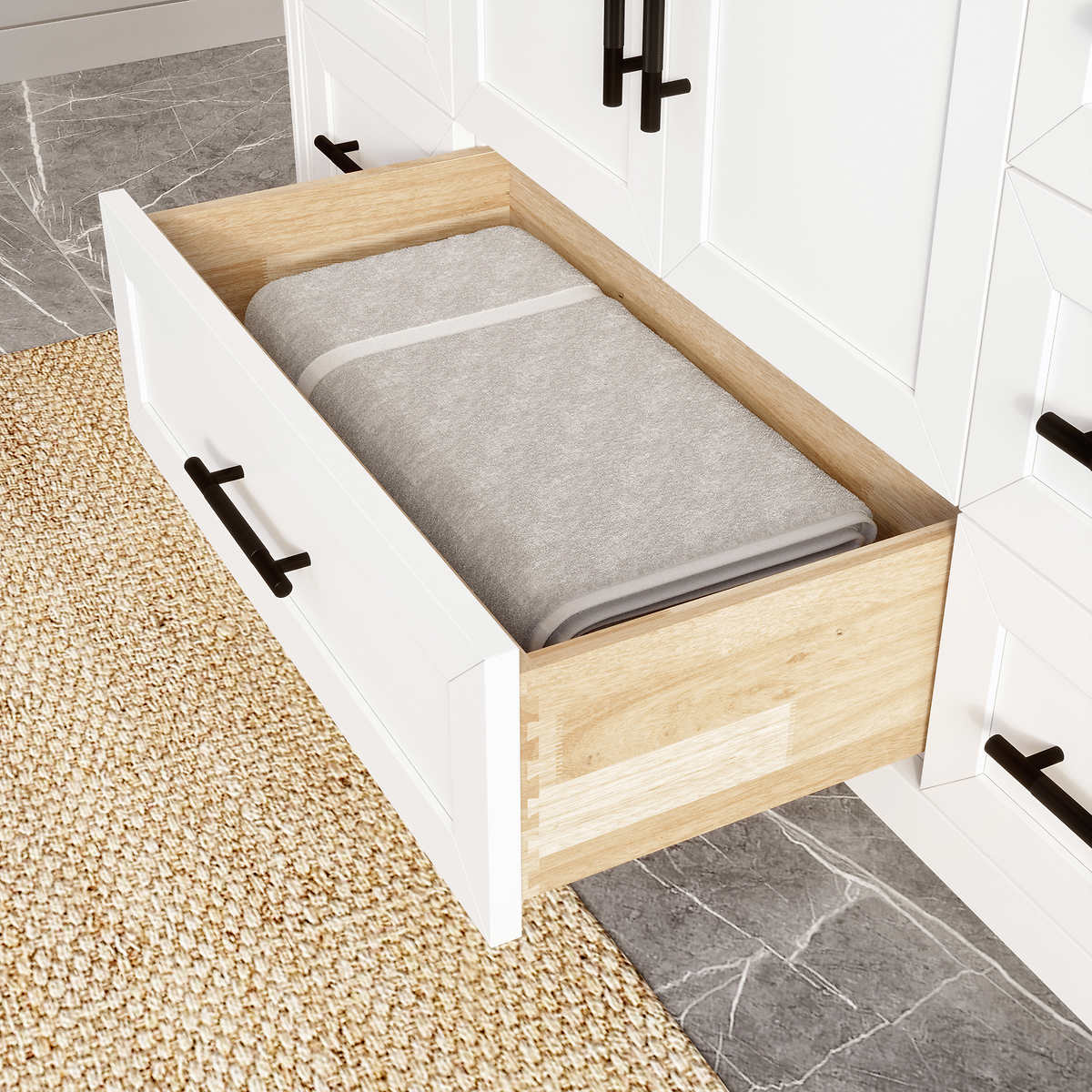 Studio Bathe Hudson 60 in. Single Vanity